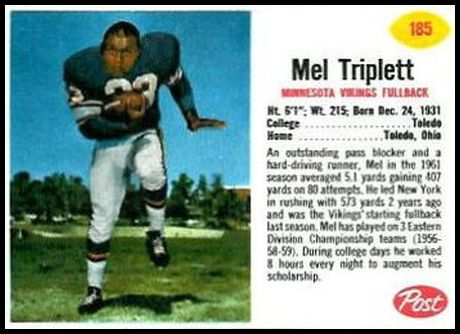 185 Mel Triplett